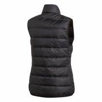 Sportjacke für Frauen Adidas Ess Down Weiß Schwarz Weste