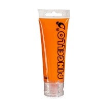 Peinture acrylique 75 ml Orange (12 Unités)