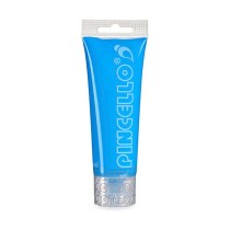 Peinture acrylique Neon 75 ml Bleu (12 Unités)