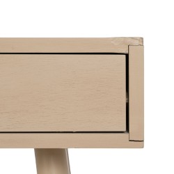 Console Naturel Bois de pin Bois MDF 90 x 35 x 75 cm