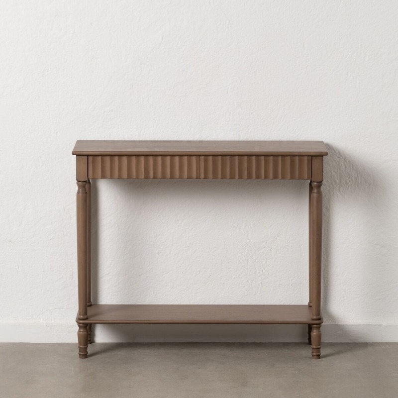 Console Marron Bois de pin Bois MDF 90 x 30 x 75 cm