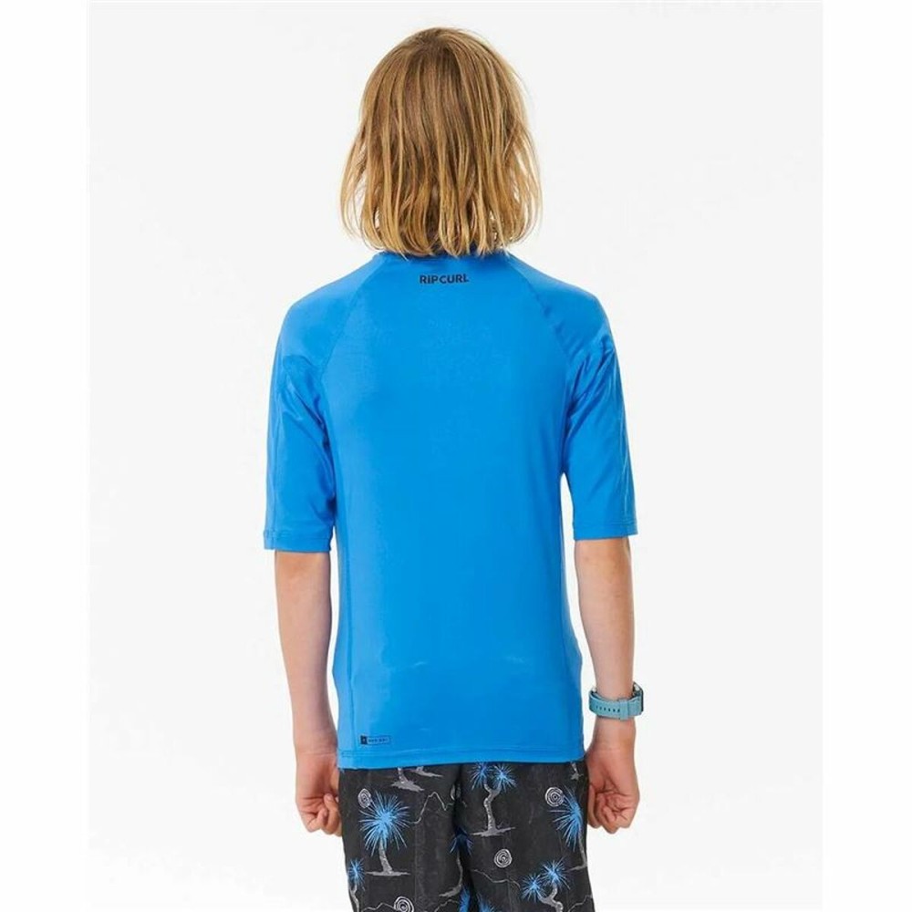 Herren Kurzarm-T-Shirt Rip Curl Wave pf Himmelsblau