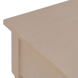 Konsole Weiß Kiefernholz Holz MDF 90 x 30 x 81 cm