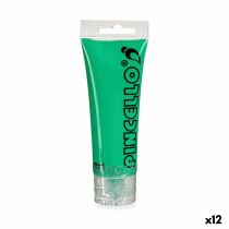 Acrylic paint 75 ml Light Green (12 Units)