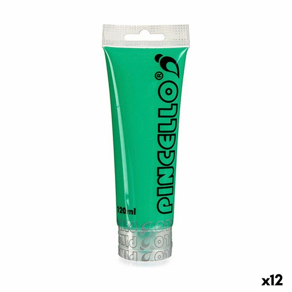 Peinture acrylique 120 ml Vert clair (12 Unités)