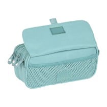 Trousse Fourre-Tout Triple Kappa 21,5 x 10 x 8 cm Bleu