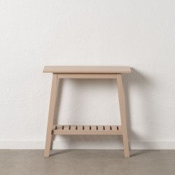 Console Blanc Bois de pin Bois MDF 71 x 30 x 71 cm