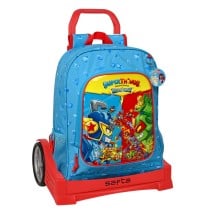 Schulrucksack mit Rädern SuperThings Rescue force 32 x 42 x 14 cm Blau