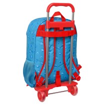 Schulrucksack mit Rädern SuperThings Rescue force 32 x 42 x 14 cm Blau