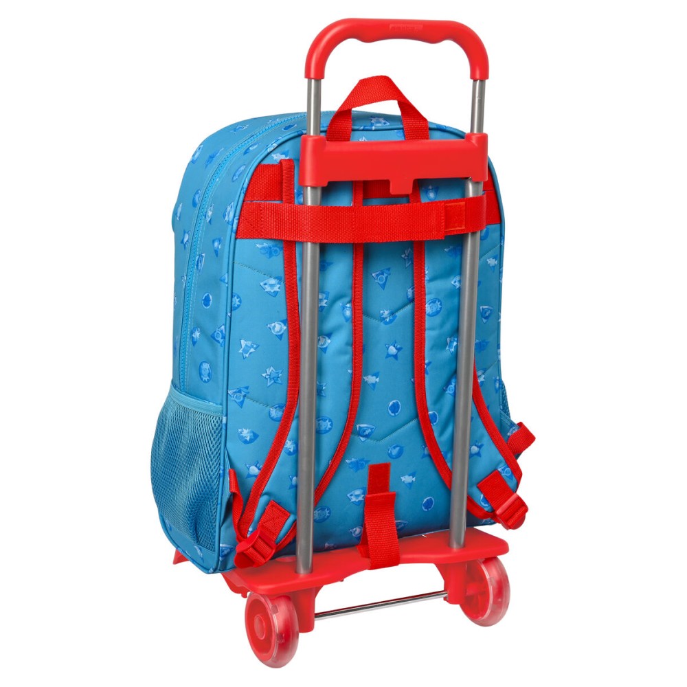 Schulrucksack mit Rädern SuperThings Rescue force 32 x 42 x 14 cm Blau