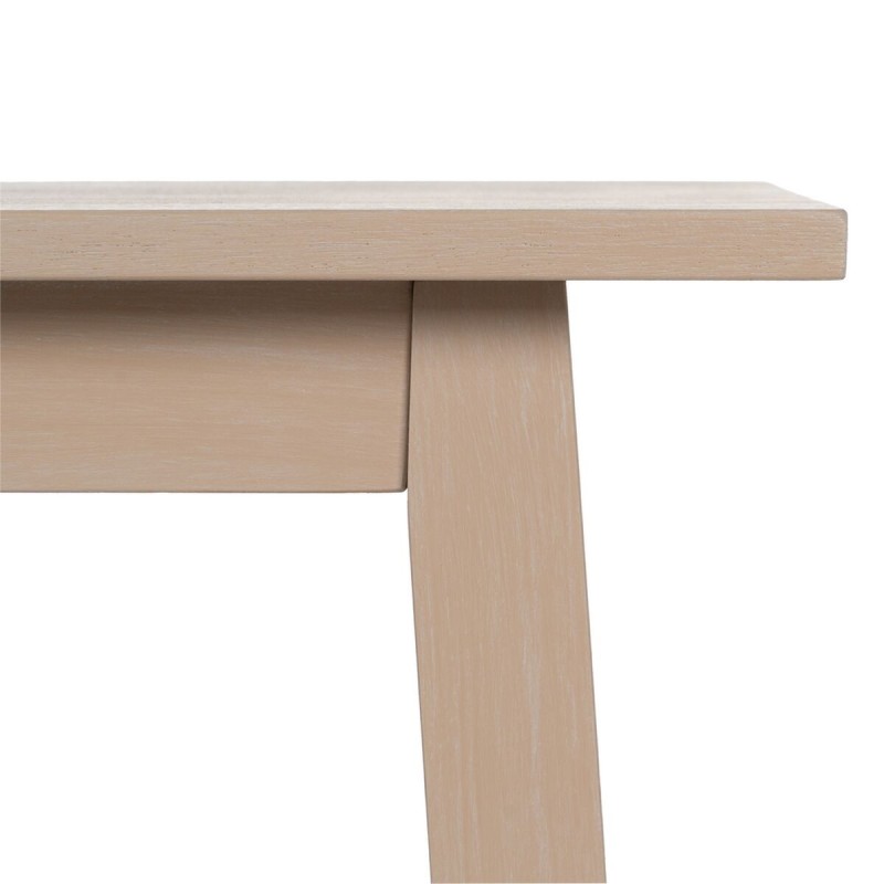 Console Blanc Bois de pin Bois MDF 90 x 32 x 75 cm