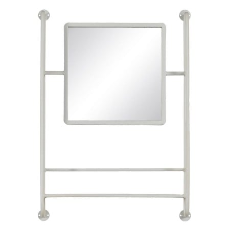 Miroir mural Blanc Verre 52,5 x 12 x 73 cm