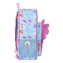 School Bag My Little Pony Wild & free Blue Pink 33 x 42 x 14 cm