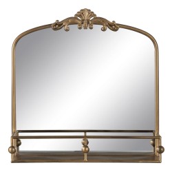 Wall mirror Golden Crystal Iron 54 x 16,5 x 51 cm