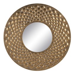 Wall mirror Golden 100 x 3 x 100 cm