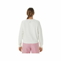 Sweat sans capuche femme Asics Tiger Blanc