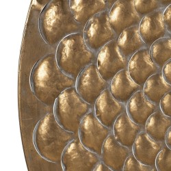 Wall mirror Golden 100 x 3 x 100 cm