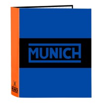 Ring binder Munich Submarine Electric blue A4 27 x 33 x 6 cm