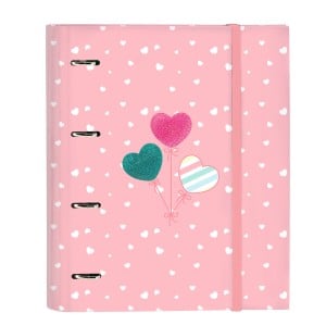 Ring binder BlackFit8 Globitos 27 x 32 x 3.5 cm Pink