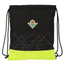 Sac à dos serré par des ficelles Real Betis Balompié Noir Citron