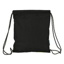 Rucksacktasche mit Bändern Real Betis Balompié Schwarz Neongrün