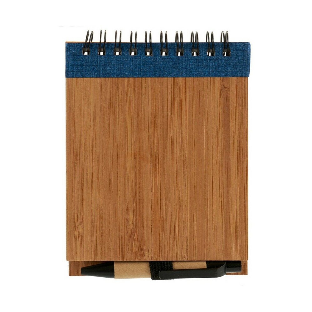 Cahier à Spirales avec Stylo Bambou 1 x 10 x 13 cm (24 Unités)