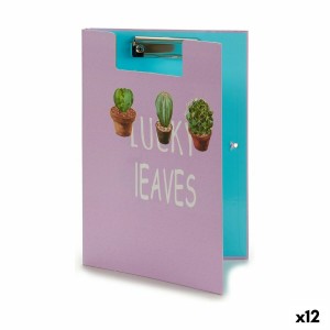 Folder Cactus A4 Clip (12 Units)