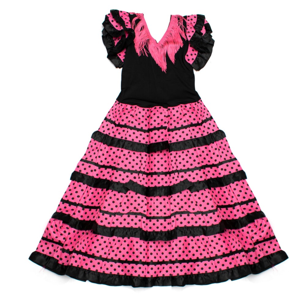 Robe Flamenco VS-NPINK-LN12 12 Ans