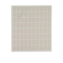 Étiquettes adhésives Blanc 12 x 18 mm Rectangulaire (12 Unités)