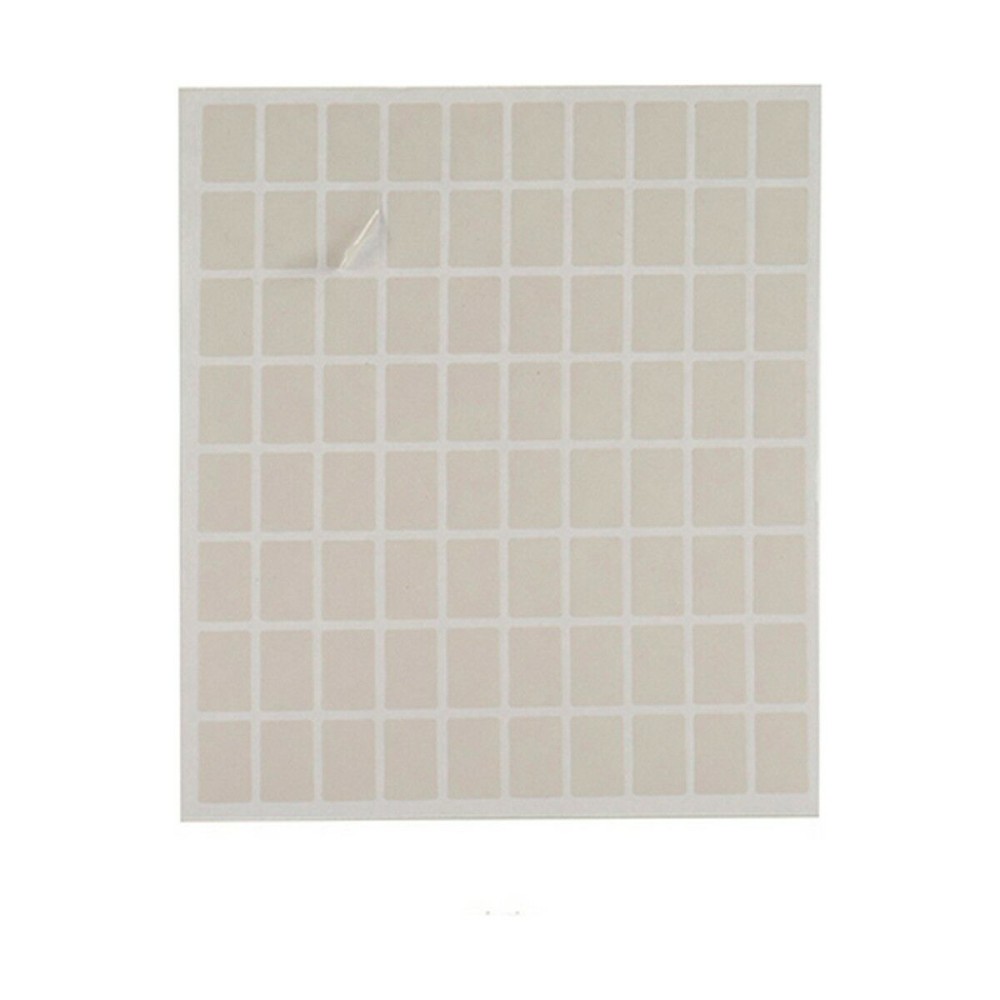 Étiquettes adhésives Blanc 12 x 18 mm Rectangulaire (12 Unités)