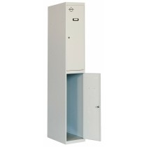 casier SimonRack Simonlocker Gris Métal 2 portes 180 x 50 x 30 cm