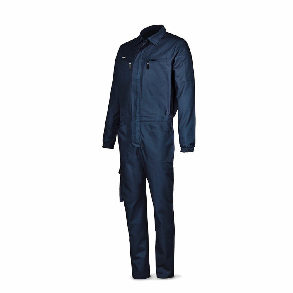 Jumpsuit The Safety Company Navy Blue 100% cotton