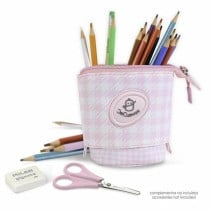 Pencil Case Decuevas Niza Pink 18 x 7 x 8 cm Convertible