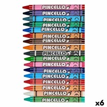 Coloured crayons Pincello 36C Multicolour (6 Units)