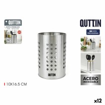 Pot pour ustensiles de cuisine Quttin 10 x 16,5 cm (12 Unités)