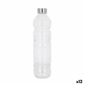 Flasche Anna Glas 1 L 8 x 8 x 31 cm (12 Stück)