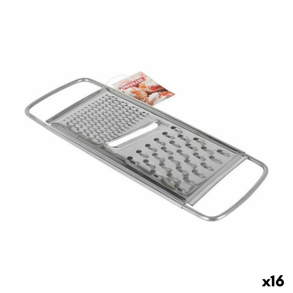 Gratoir Quttin Quttin 10,5 x 26 cm 3-en-1 (16 Unités)