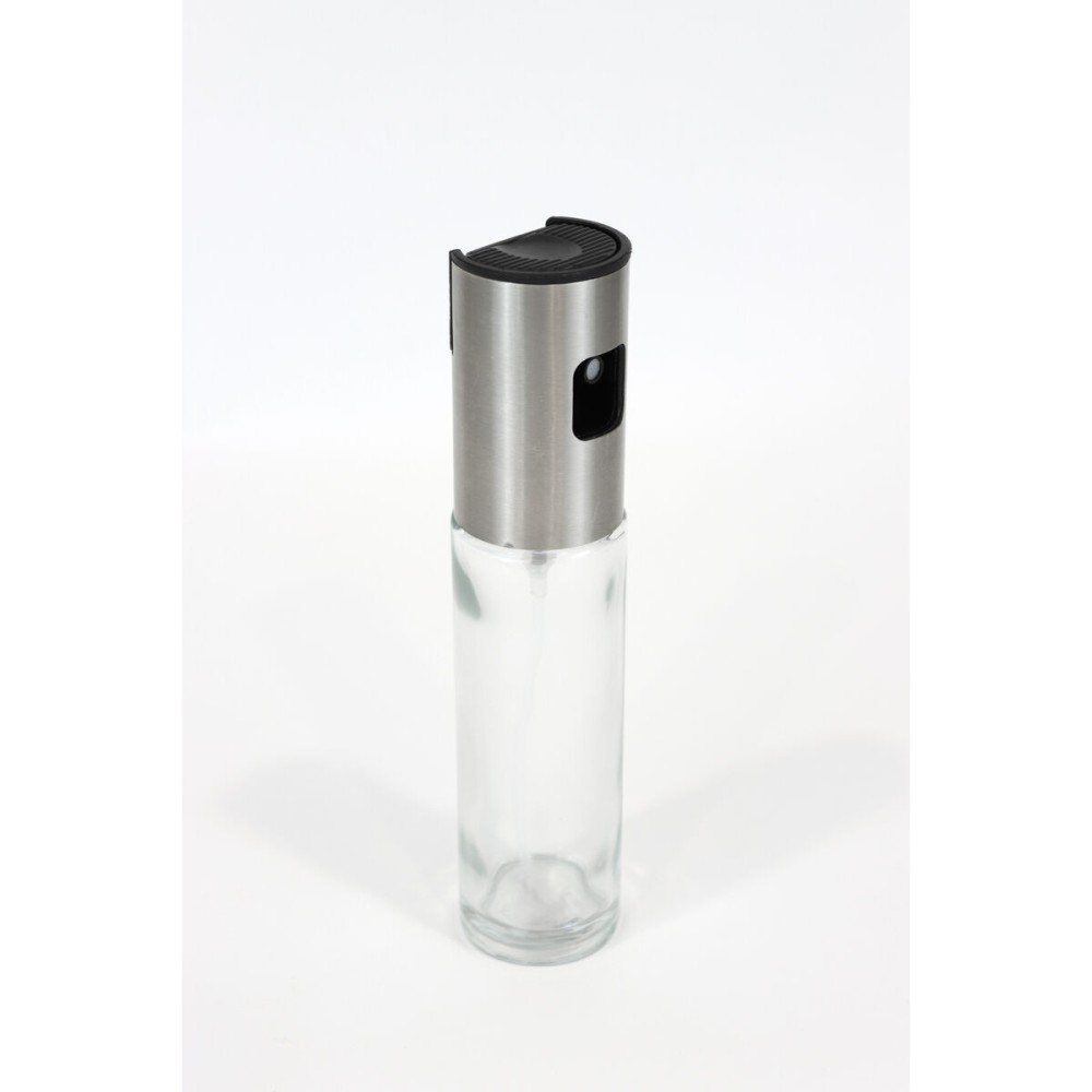 Huilier La Mediterránea Luxe Transparent Argenté verre 100 ml (24 Unités)