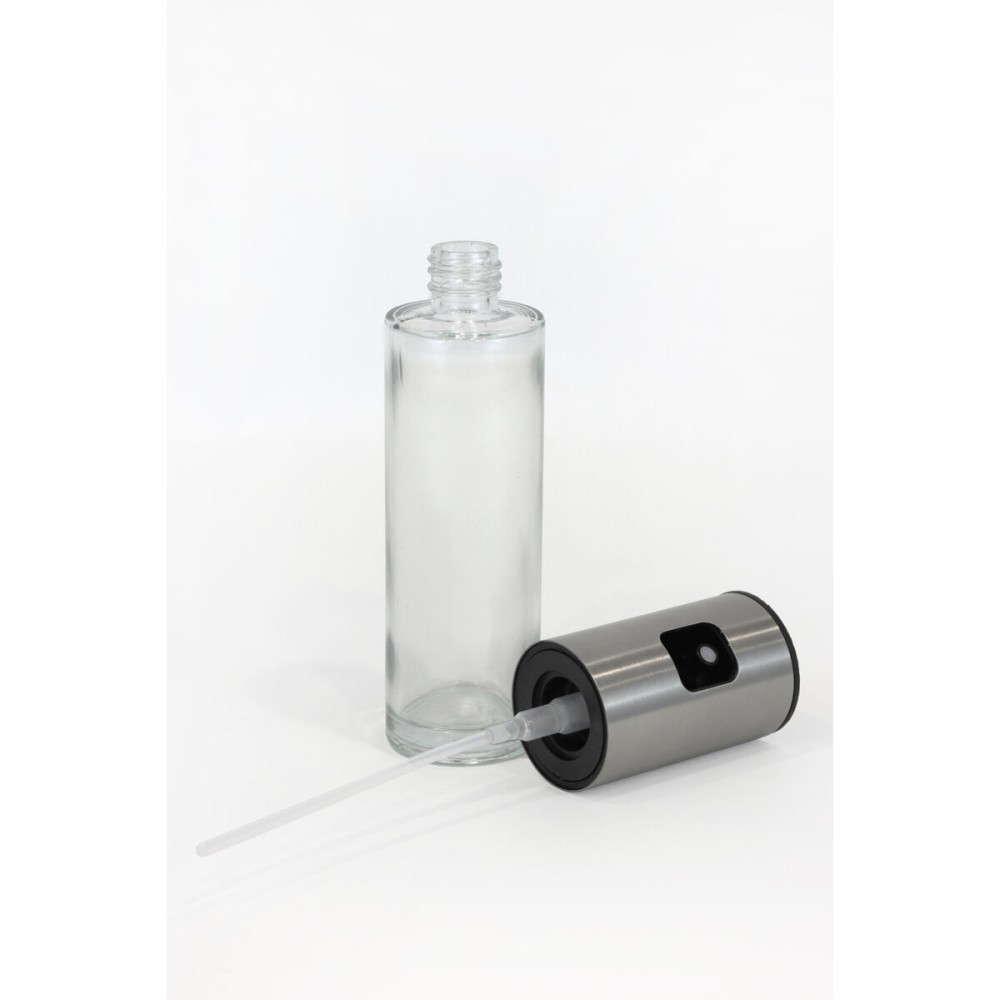 Huilier La Mediterránea Luxe Transparent Argenté verre 100 ml (24 Unités)