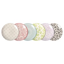 Serving Platter La Mediterránea Naoki Circular Ø 20 cm (18 Units)