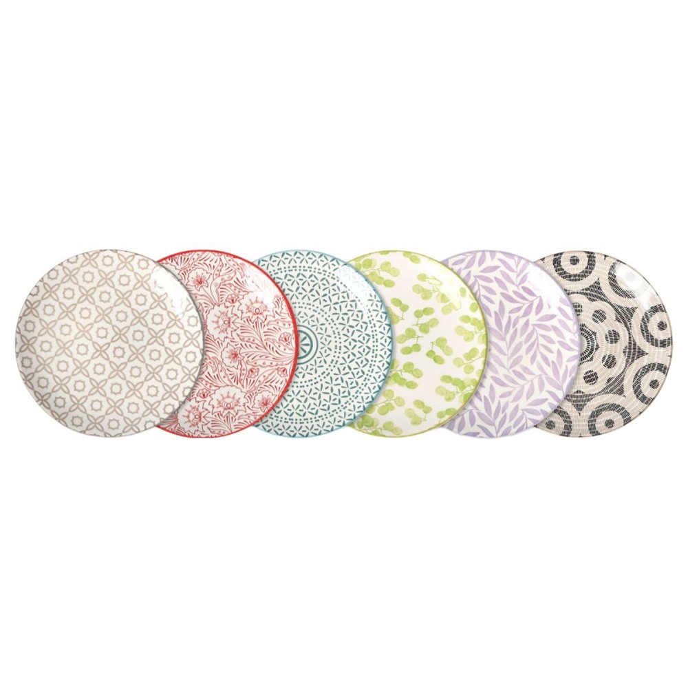 Serving Platter La Mediterránea Naoki Circular Ø 20 cm (18 Units)