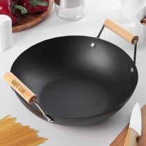 Wok Pfanne Quttin Holz (6 Stück)