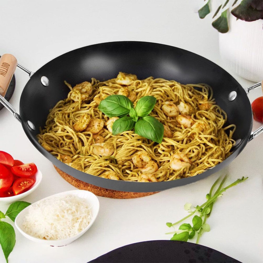 Wok Pfanne Quttin Holz (6 Stück)