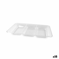 Snack tray Algon Rectangular 36 x 23 cm (18 Units)