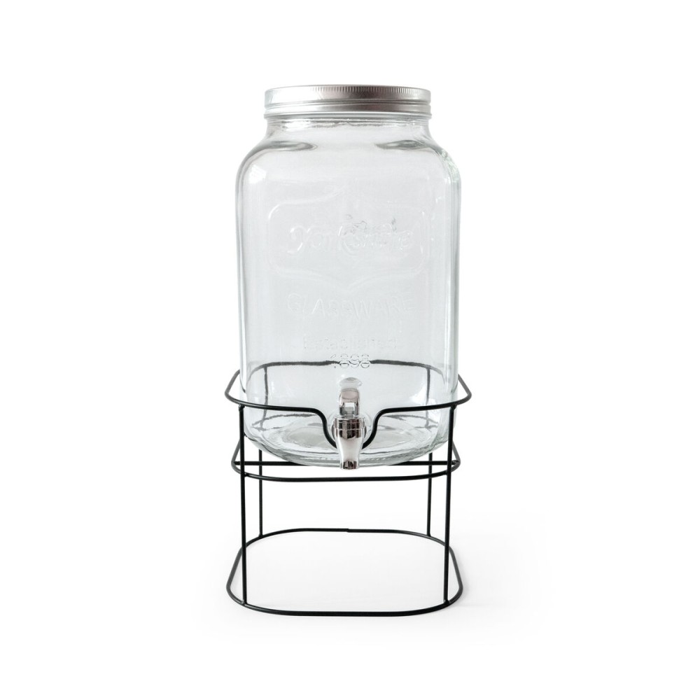 Distributeur de boissons La Mediterránea Rustik Métal verre 8 L 22 x 22 x 37 cm (4 Unités)
