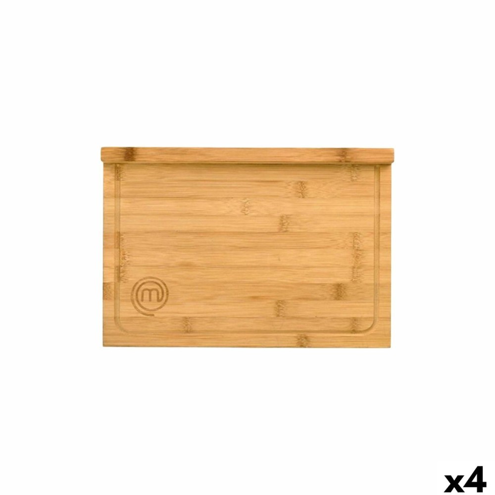 Planche à découper MasterChef ENCIMERA 38,5 x 26,5 x 1,5 cm + 2 cm (4 Unités)
