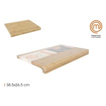 Planche à découper MasterChef ENCIMERA 38,5 x 26,5 x 1,5 cm + 2 cm (4 Unités)