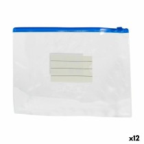 Envelopes Self-closing Plastic A5 0,5 x 18 x 24 cm (12 Units)