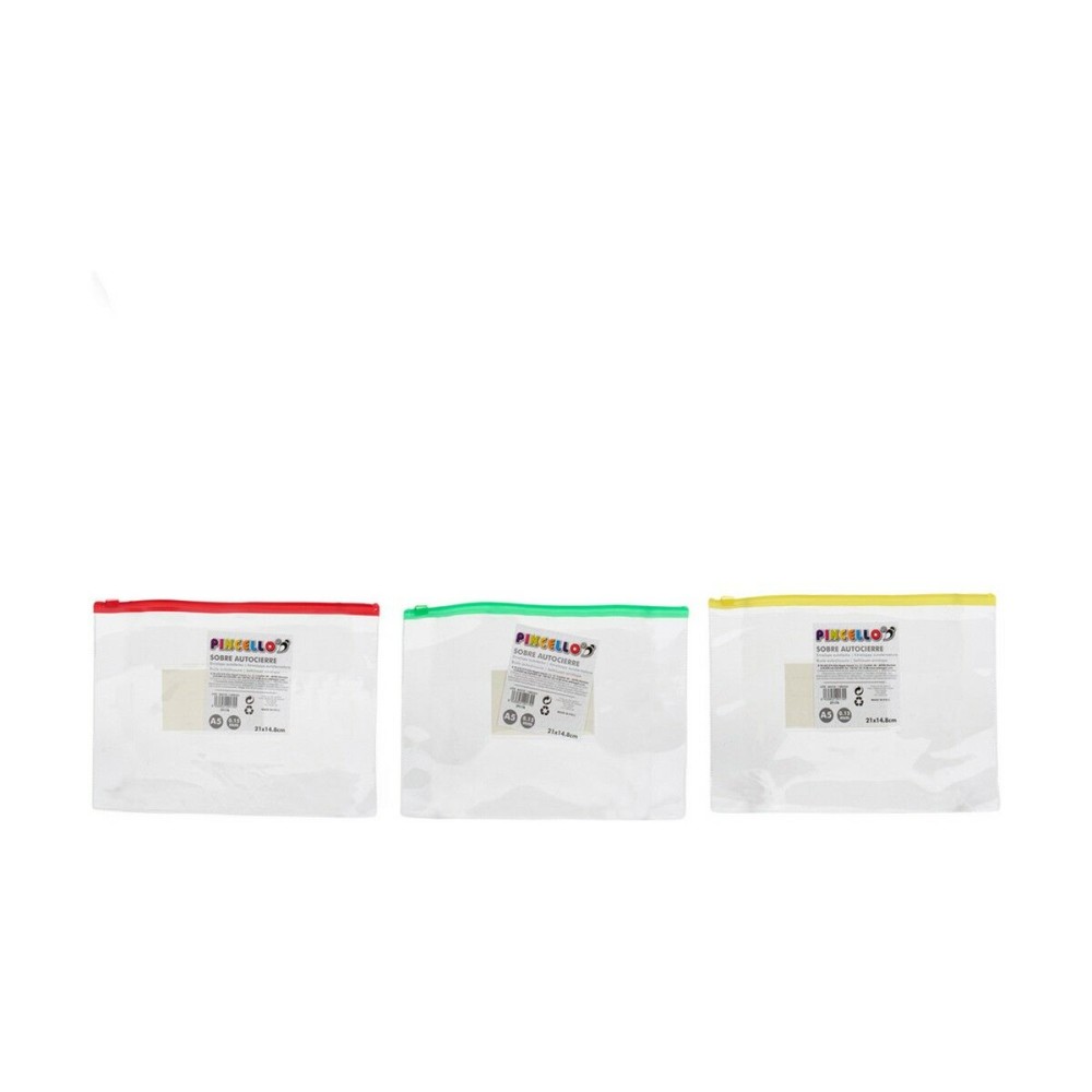 Envelopes Pincello 11 A5 Plastic Self-closing