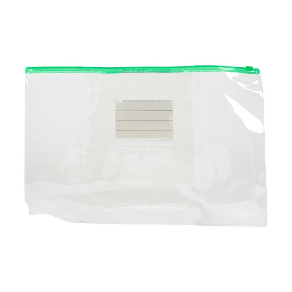 Envelopes Self-closing Plastic A4 1 x 24 x 35,5 cm (12 Units)